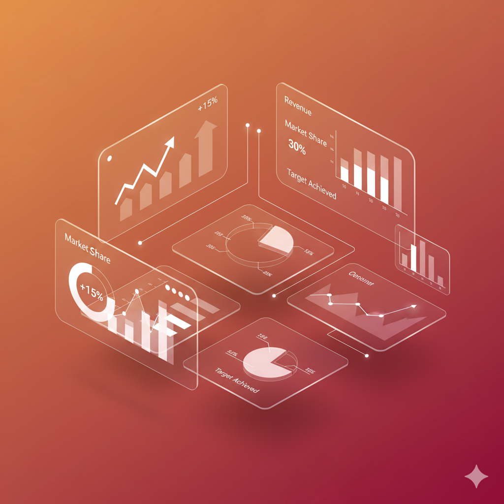 Analytics Dashboard Illustration